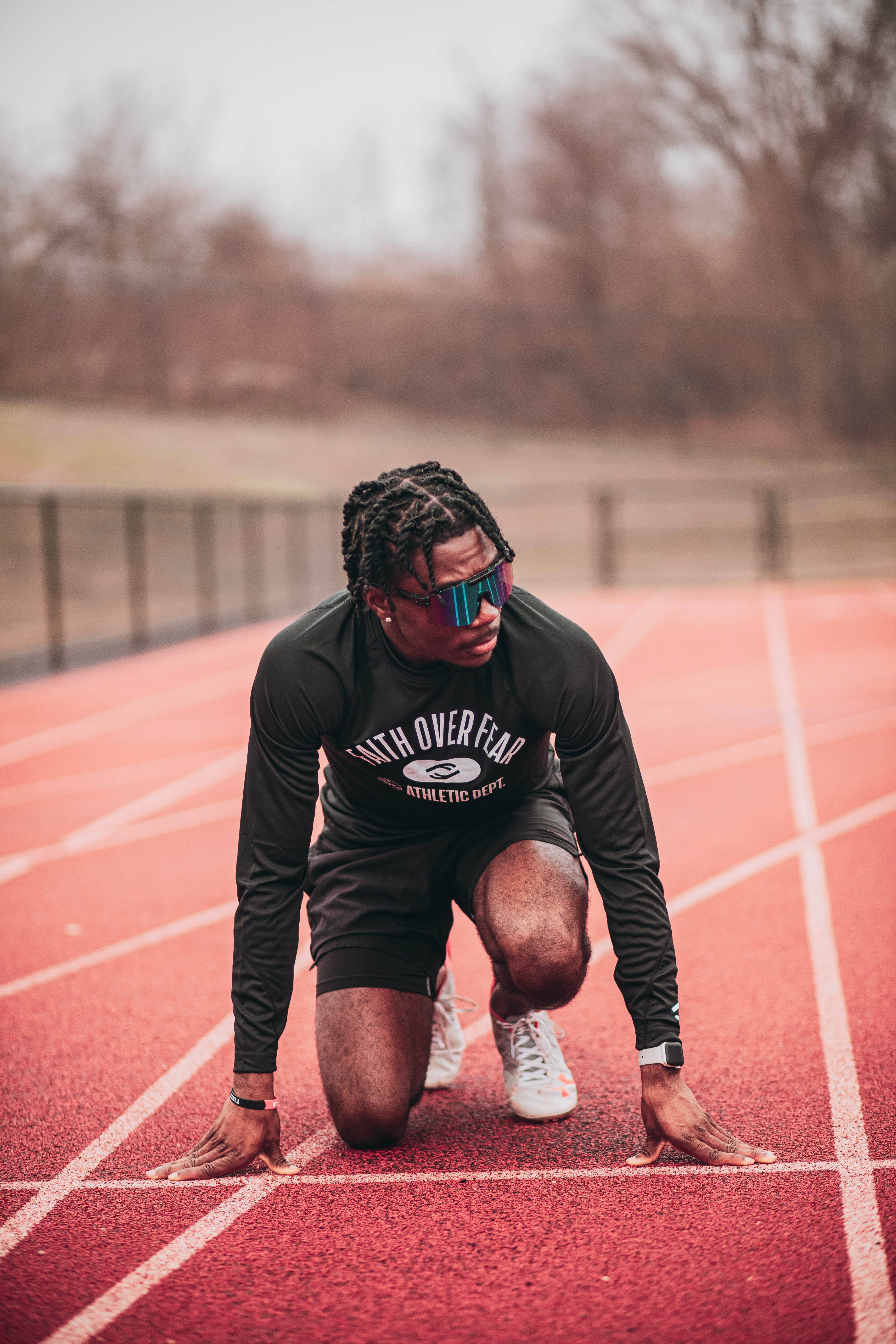 FOF Athletic Dept. Black Long Sleeve