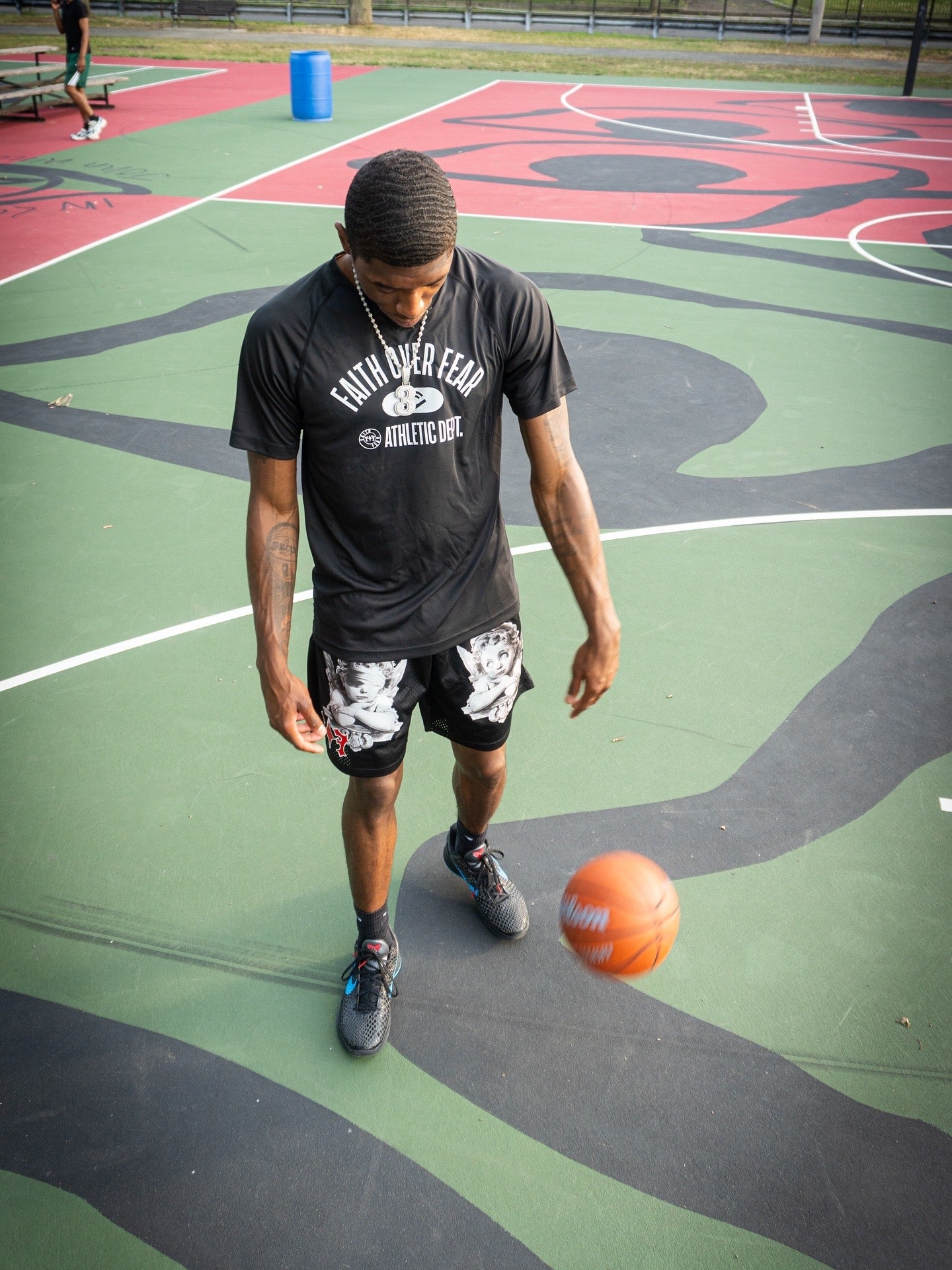 FOF Athletic Dept. Black T-Shirt