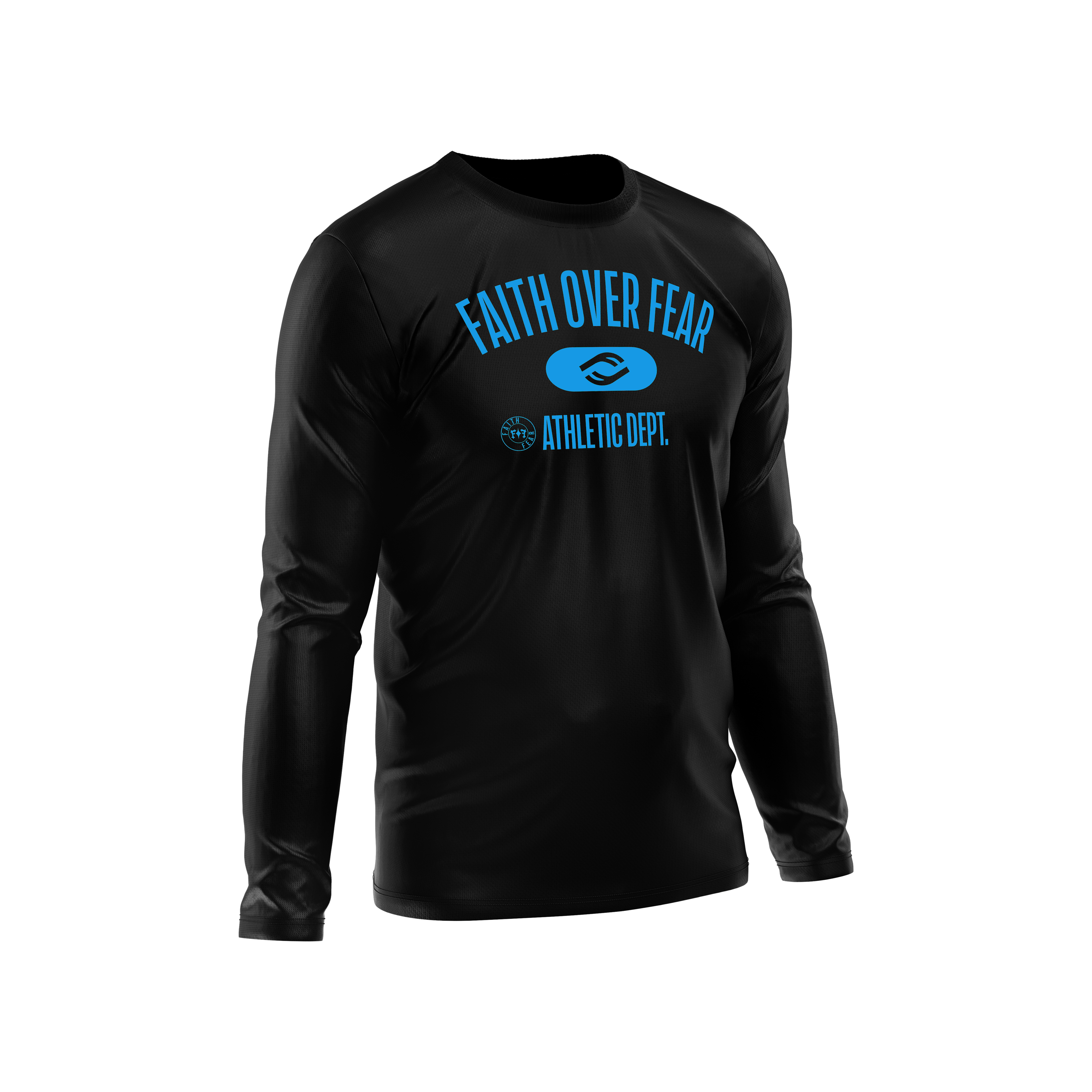 FOF Athletic Dept. Black Long Sleeve (Winter Edition)