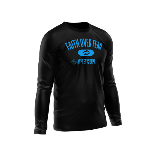 FOF Athletic Dept. Black Long Sleeve (Winter Edition)