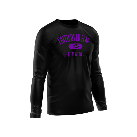 FOF Athletic Dept. Black Long Sleeve (Winter Edition)