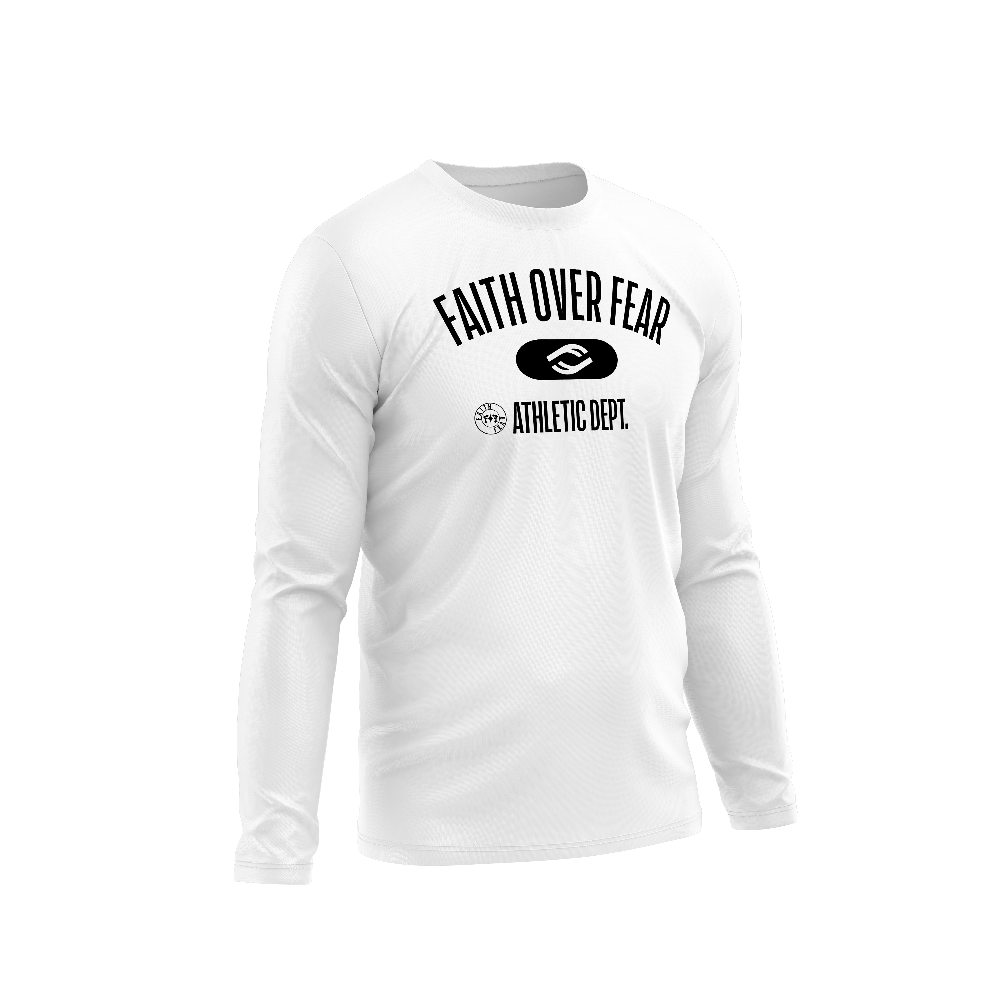 FOF Athletic Dept. White Long Sleeve (Winter Edition)