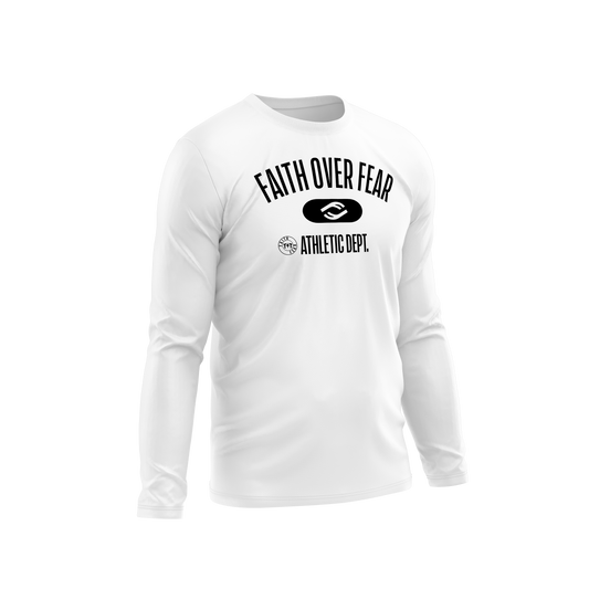 FOF Athletic Dept. White Long Sleeve (Winter Edition)