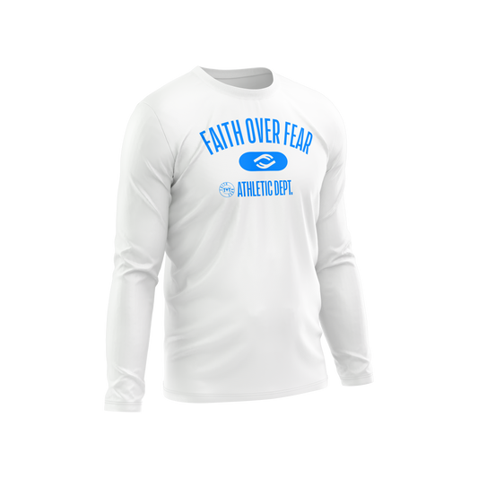 FOF Athletic Dept. White Long Sleeve (Winter Edition)