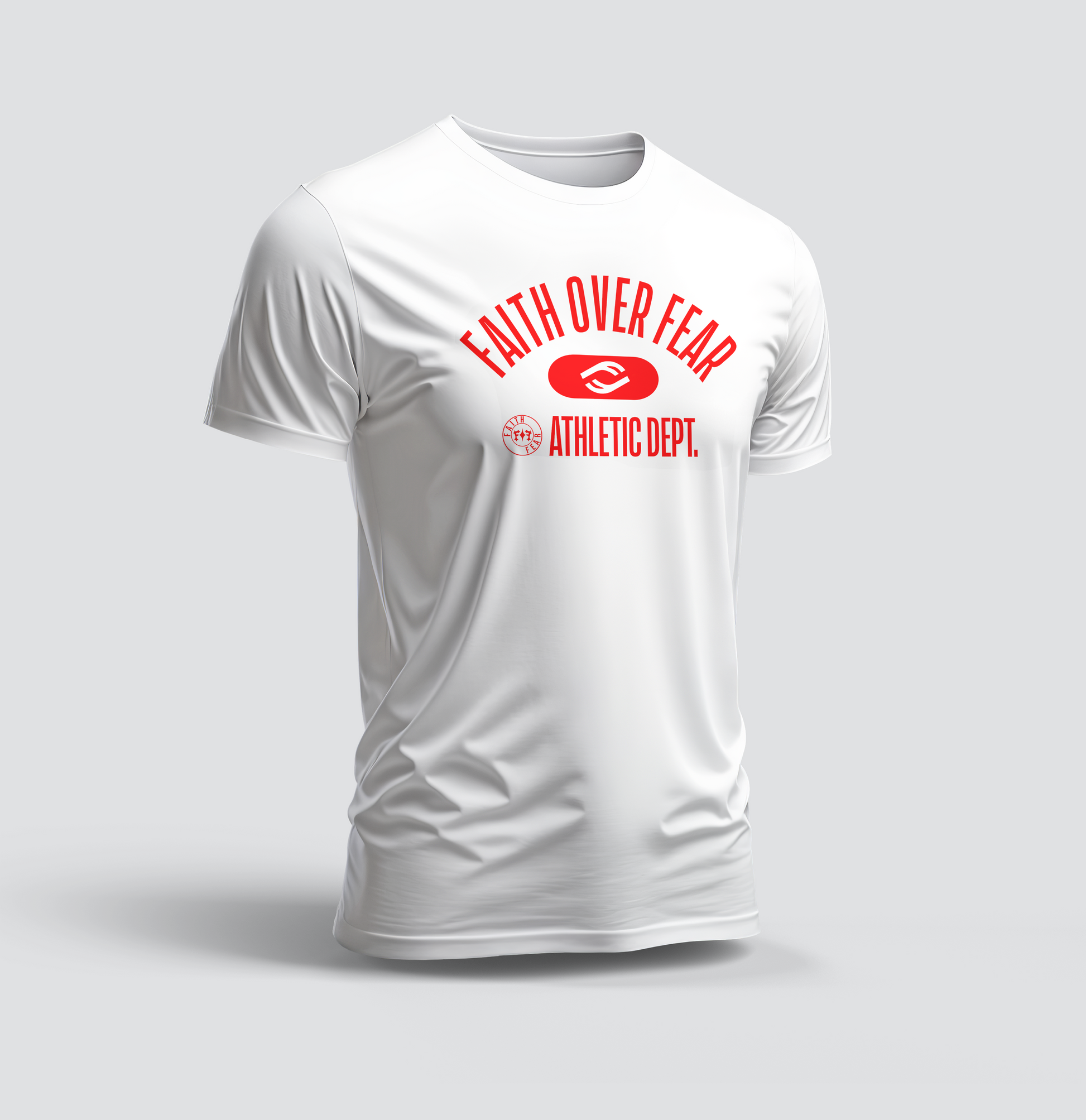 FOF Athletic Dept. White T-Shirt